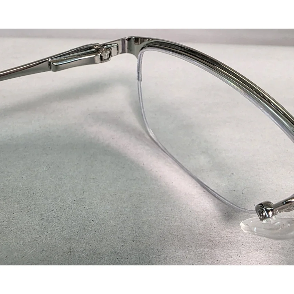 La Scala 861 52-17-135 Black/Silver Half Rim Eyeglasses Frame G20